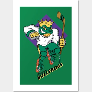 Anaheim Bullfrogs Posters and Art